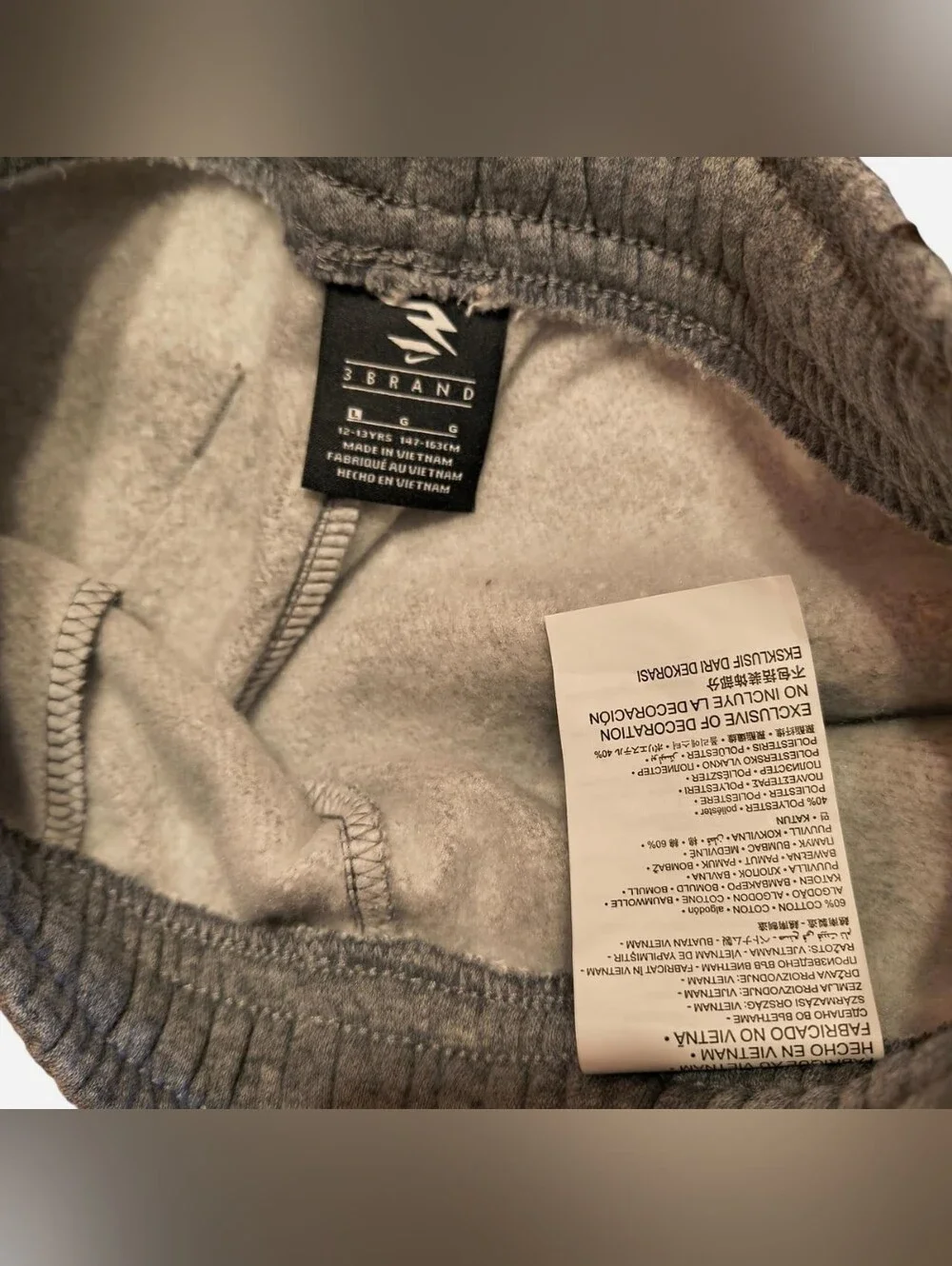 Nike 3BRAND By Russell Wilson Big Boys Fleece Shorts